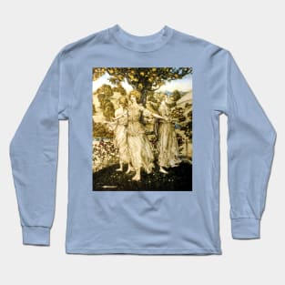 Daughters of Hesperus - Arthur Rackham Long Sleeve T-Shirt